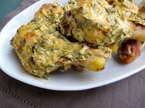 Chicken in Vindaloo Yogurt Sauce