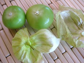 De-husked Tomatillos