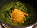 Kale Curry with Homemade Paneer