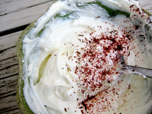 Labne Olive Oil Dip with Za'atar