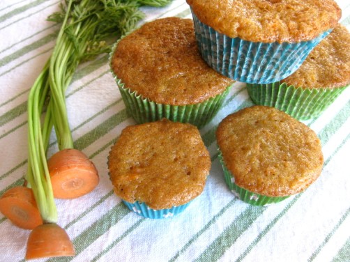 Buttermilk Carrot Cake Cupcakes