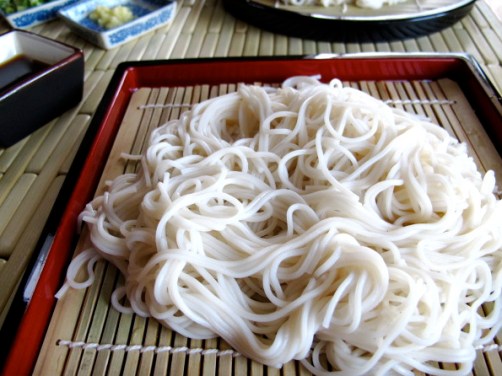 Zaru Soumen - Chilled Japanese Noodles with Tangy Dipping Sauce