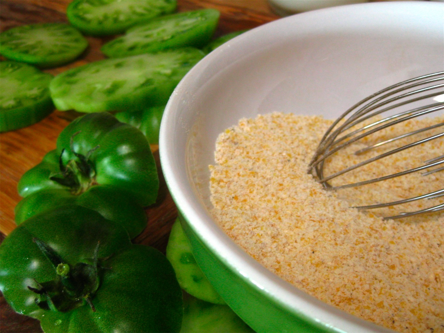 Baked Fried Green Tomatoes | spontaneous tomato