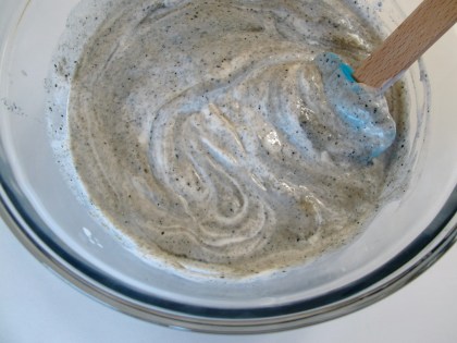 Black Sesame Coconut Milk Ice Cream