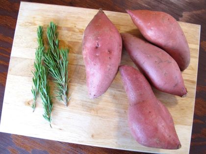 Sweet Potato Gnocchi in Rosemary Butter
