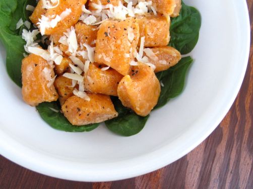 Sweet Potato Gnocchi in Rosemary Butter