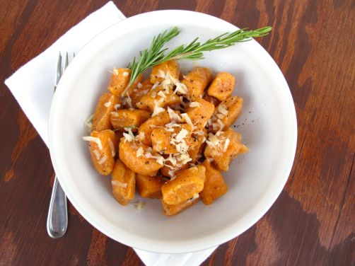 Sweet Potato Gnocchi in Rosemary Butter