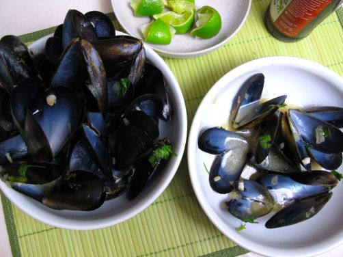 Cilantro Lime Moules Frites