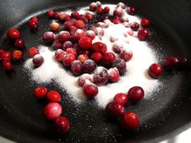 Cranberries for Skillet Cranberry Apple Crisp (Gluten-Free)