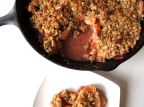 Skillet Cranberry Apple Crisp (Gluten-Free)