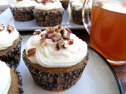 Spiced Apple Cider Cupcakes
