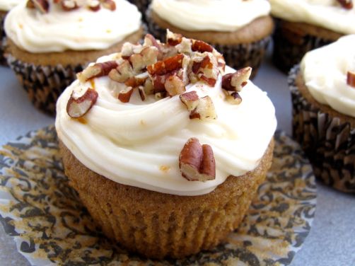 Spiced Apple Cider Cupcakes
