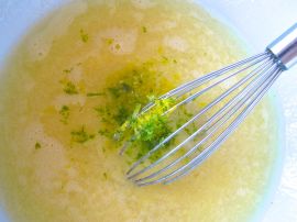 Making Zesty Lemon Lime Bars