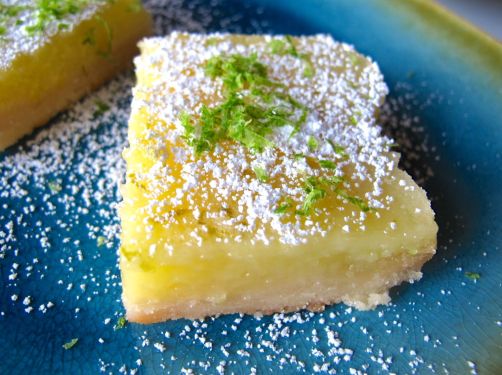 Zesty Lemon Lime Bars