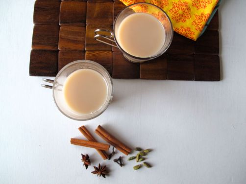 Homemade Masala Chai with Whole Spices