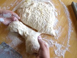 Pain à l'Ancienne No-Knead Baguette Dough