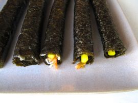 Kimchi Kimbap and Easy Pickled Cucumber Banchan