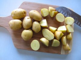 Potatoes for Pasta Genovese