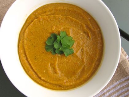 Chana Masala Soup / Hummus