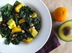 Citrusy Kale and Avocado Salad