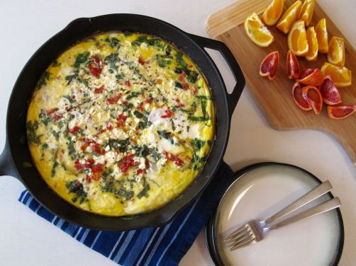 Mediterranean Frittata Mediterranean Frittata