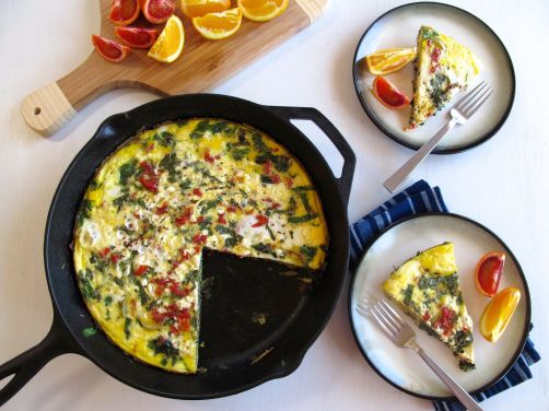 Mediterranean Frittata Mediterranean Frittata