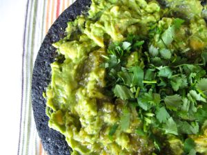 Roasted Tomatillo Guacamole Roasted Tomatillo Guacamole