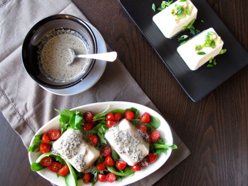 Japanese Tofu (two ways) with Kurogoma Dressing