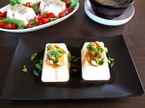 Japanese Tofu (two ways) and Kurogoma Dressing