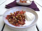 Berry Rhubarb Crisp (Gluten-Free)