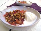 Berry Rhubarb Crisp (Gluten-Free) Berry Rhubarb Crisp (Gluten-Free)