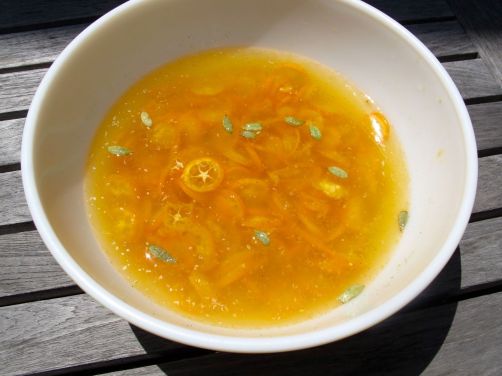 Making Kumquat Cardamom Marmalade