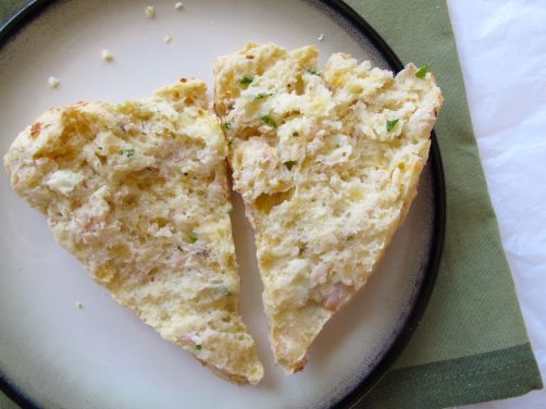 Peppered Turkey Scones: fluffy as biscuits