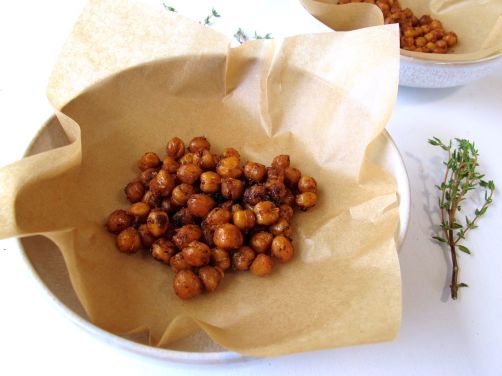 Za'atar Roasted Chickpeas