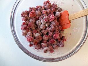 Making Raspberry Chocolate Tart with Coconut Crust Making Raspberry Chocolate Tart with Coconut Crust