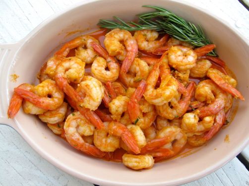 Paprika Gambas al Ajillo - Garlic Shrimp Tapas