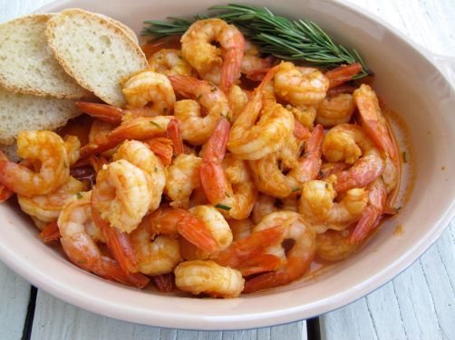 Paprika Gambas al Ajillo - Garlic Shrimp Tapas
