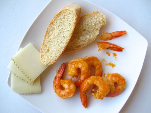 Tapas: Paprika Gambas al Ajillo