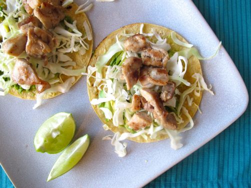 Avocado Chicken Tacos