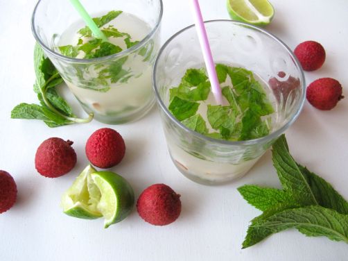 Lychee Mojitos