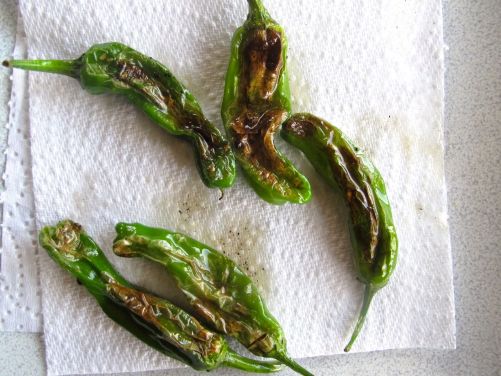 Blistered Shishito Peppers