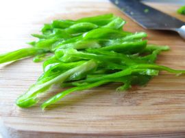 Making Blistered Shishito Salsa