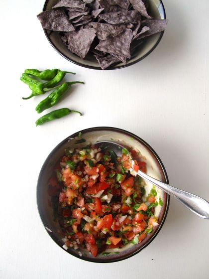 Blistered Shishito Salsa