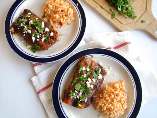 Mole Enchiladas