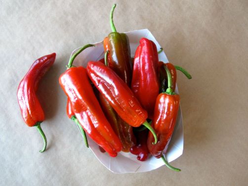 Roasting Peppers for Muhammara and Hummus