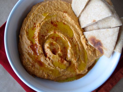 Roasted Red Pepper Hummus