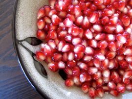 Pomegranate Seeds for Pomegranate Rosemary Focaccia