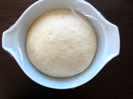 Making Pomegranate Rosemary Focaccia