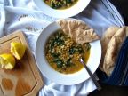 Lemony Lentil Spinach Soup