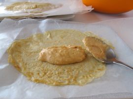 How to fill and fold blintzes